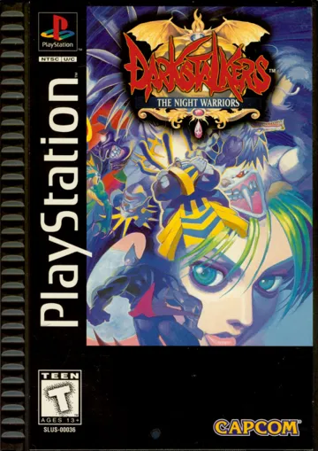 Darkstalkers - The Night Warriors (EU) box cover front